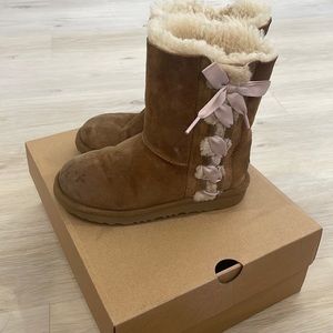 Girls Bailey Bow Ugg Boots